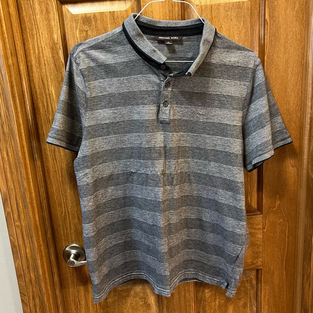 Men’s Michael Kors Polo Gray XL